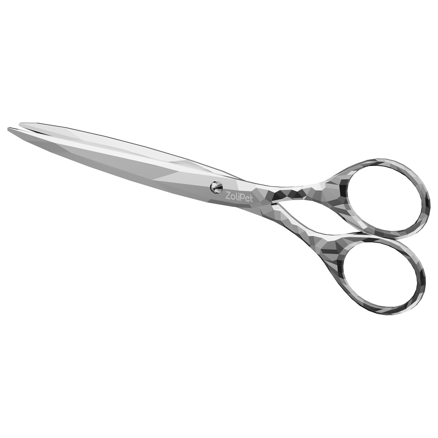 ZoliPet Professional Grooming Shears | 6.5" Diamond-Cut Blades, Forged from Japanese 440C Stainless Steel.